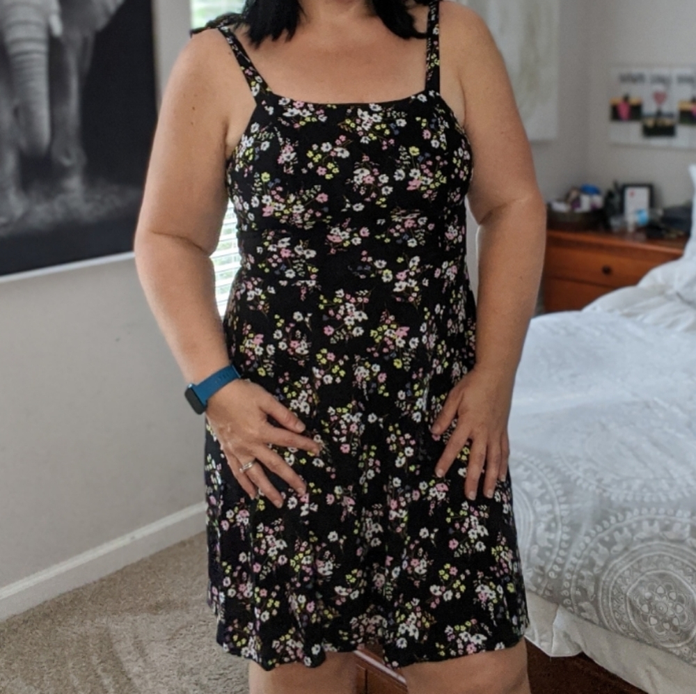 Kohls SO Dress Medium Floral